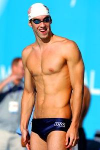 Michael Phelps, N1 swimmer in the world.