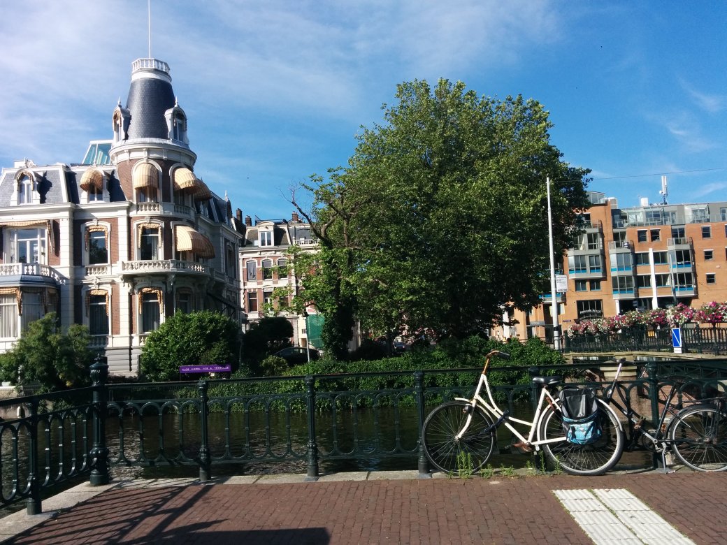 Amsterdam- the bicycle city.